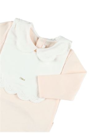 Set neonato in cotone rosa CHLOÉ KIDS | C21231440